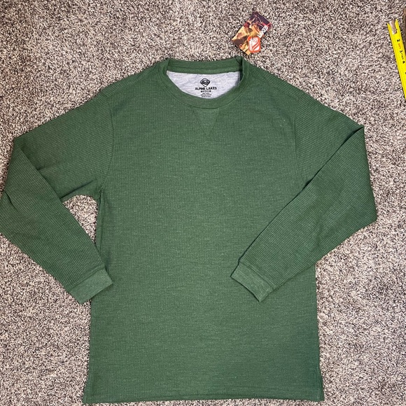 Alpine Lakes Men's Green Shirt Size M - Picture 1 of 8